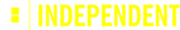 Independent Media logo in yellow.